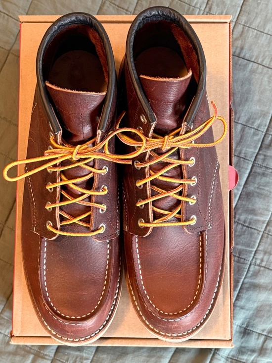 RED WINGS BROWN MOC TOE / 10D main image 9